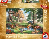 Schmidt Spiele Disney Winnie The Pooh Contour pour puzzle 1000 pièce(s) Dessins animés