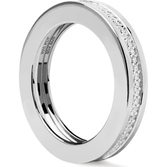 Orphelia ZR-7507/RG/54 - Ring - Zilver 925 Rosé - Parel - Maat 54