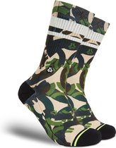FLINCK Sportsokken - Army Camo - Maat 45-48 - Unisex - Heren Sokken - Dames Sokken - Naadloze sokken - Crossfit Sokken - Hardloop Sokken - Fitness Sokken - Fietssokken