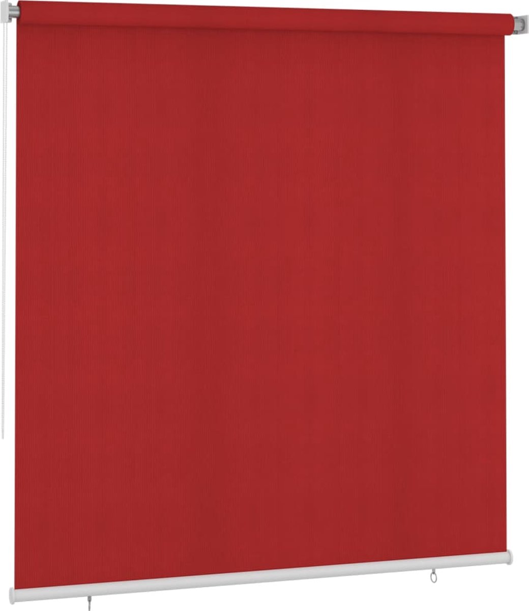 VidaLife Rolgordijn voor buiten 220x230 cm rood