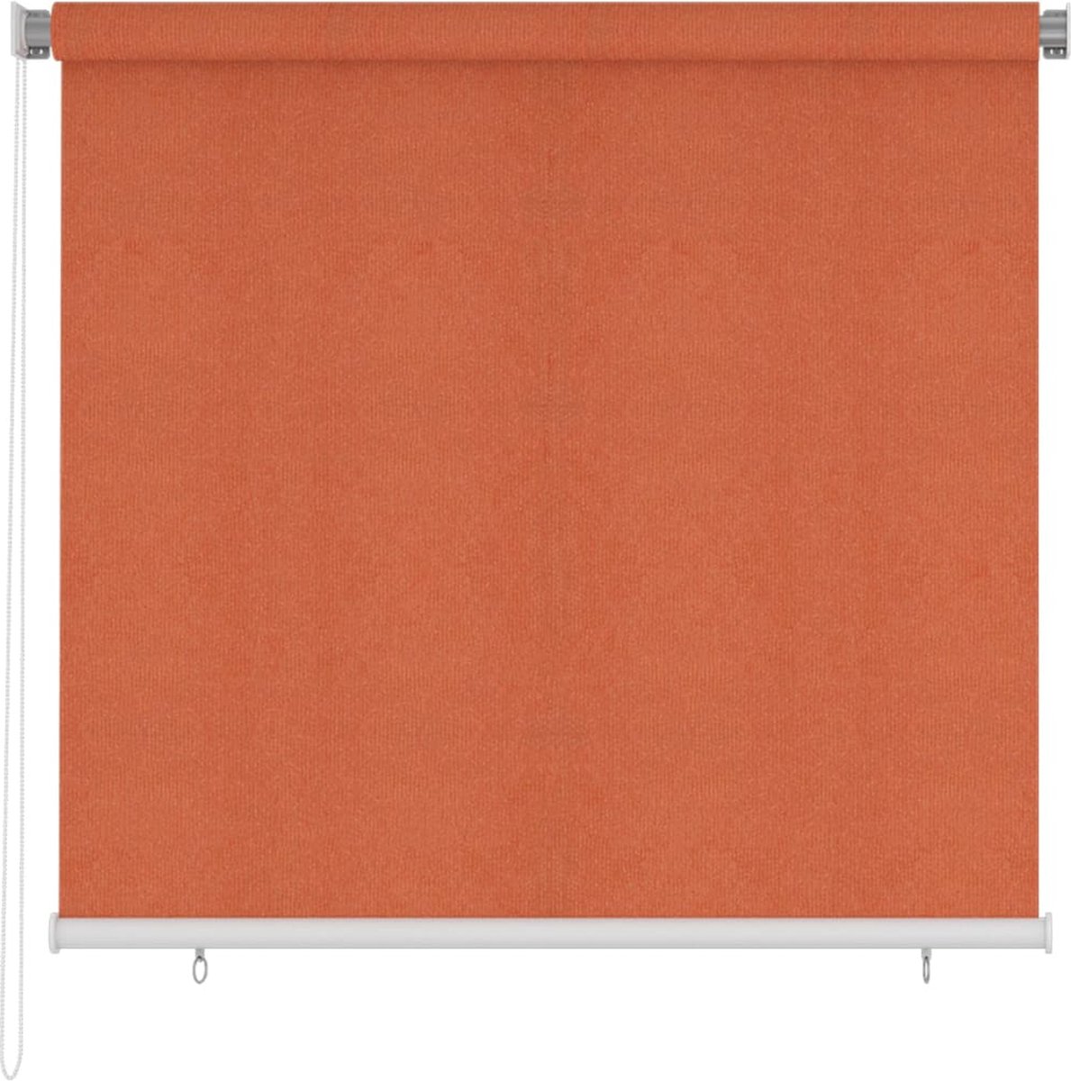 VidaLife Rolgordijn voor buiten 160x140 cm oranje