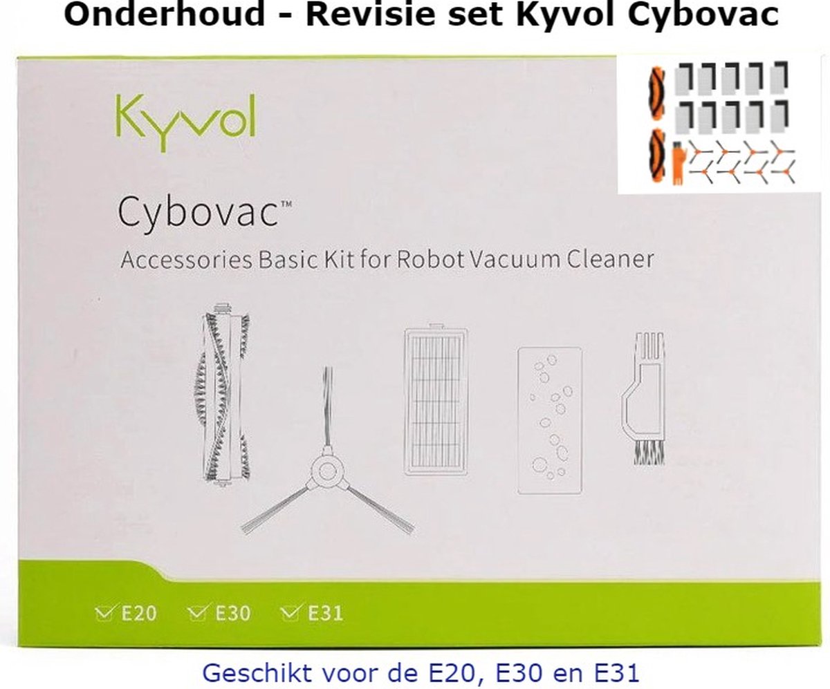 Pièces De Rechange Pour Aspirateur Robot Kyvol Cybovac E20, E30, E31