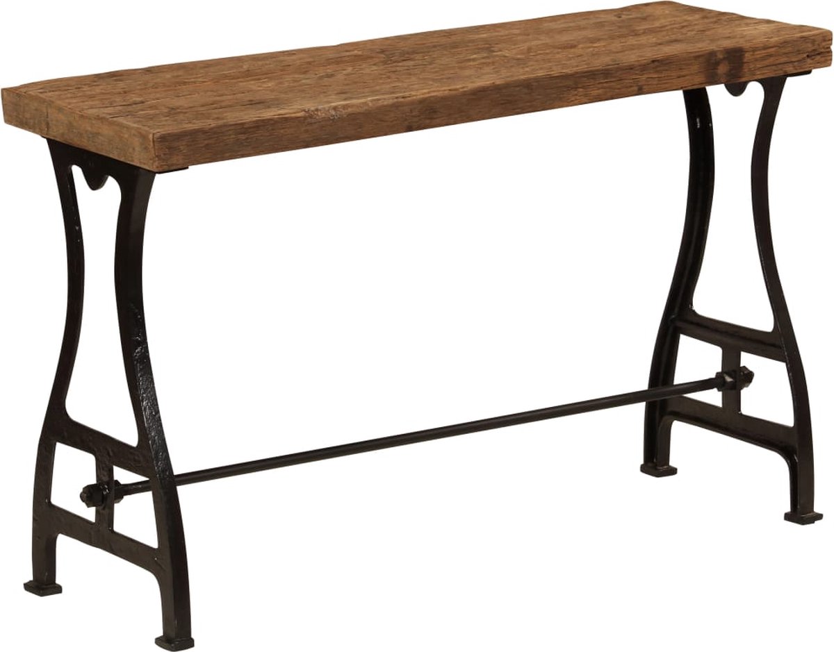 Rustieke salontafel 120x120cm - Specialist in Teak Maatwerk