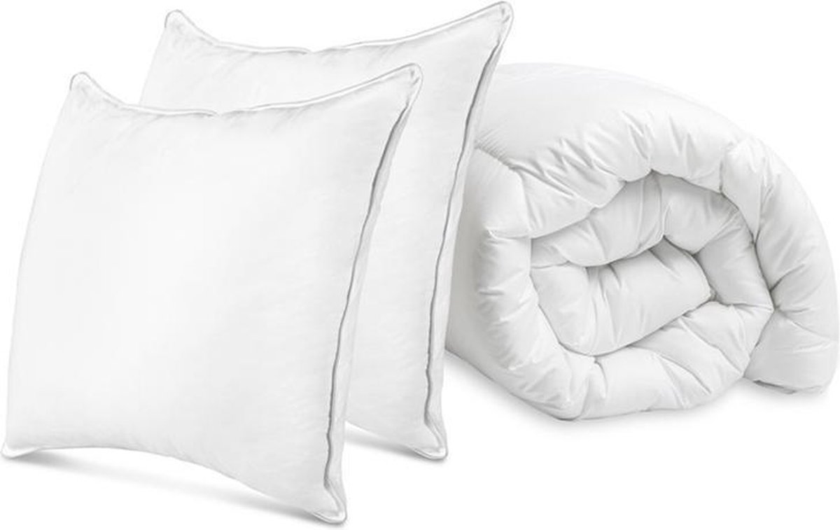 Dekbed + gratis kussen - Ultra Soft Dekbed - 240x220cm - dekbed geschikt voor alle seizoenen