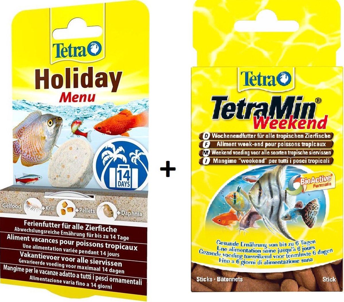 Tetra - TetraMin - Holiday menu - 30 g + TetraMin - Weekend - 20 St