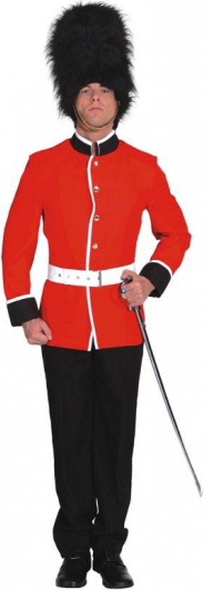 Engelse soldaat kostuum voor volwassenen 54 (xl) | bol.com