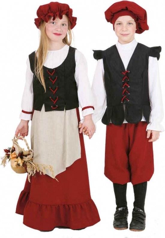 Middeleeuws jongens kostuum 140
