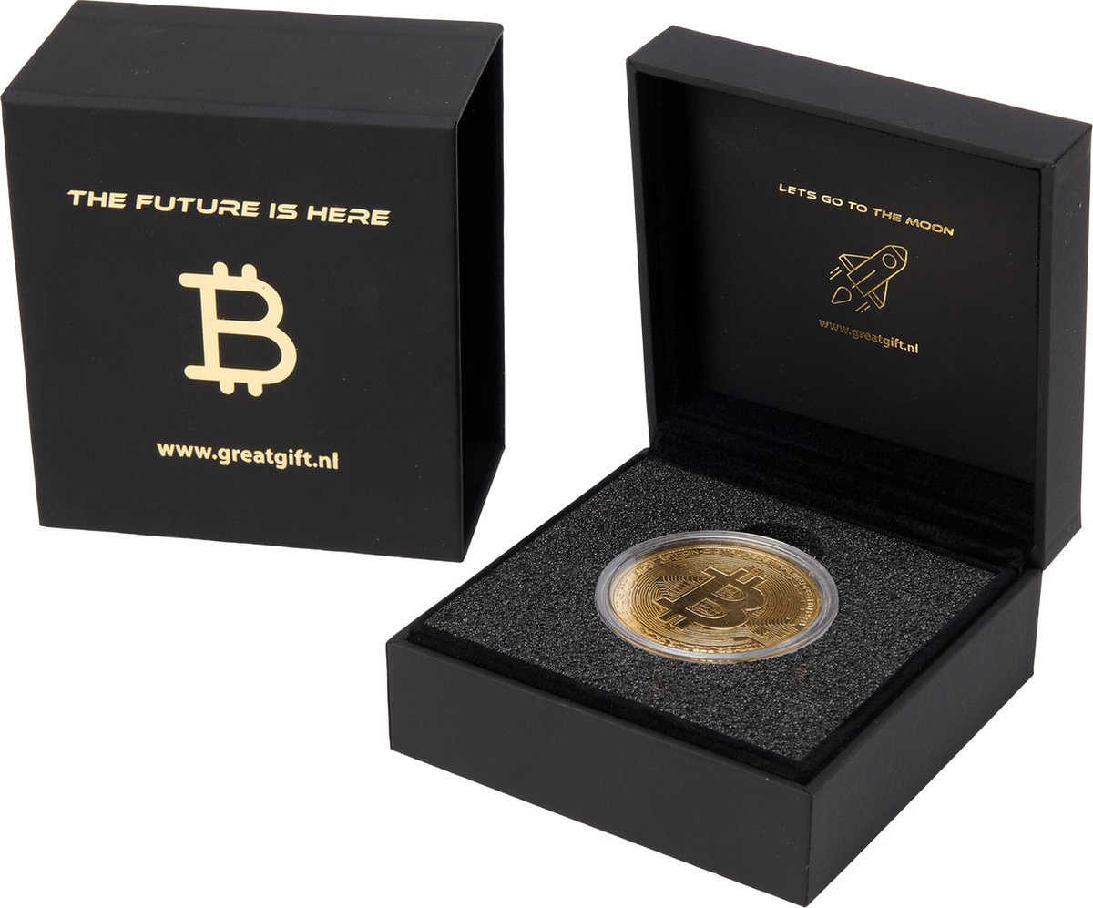 GreatGift® - Crypto Box - Ethereum - Cadeau voor Hem & Haar - Uniek Cadeau  - In Luxe Box | bol
