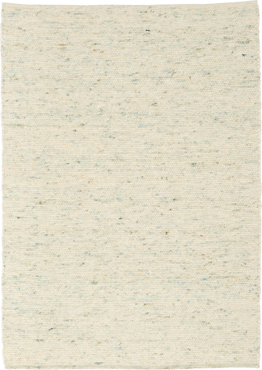 Pergamon Natuurlijke wollen vloerkleed Nelson Mottled Groen