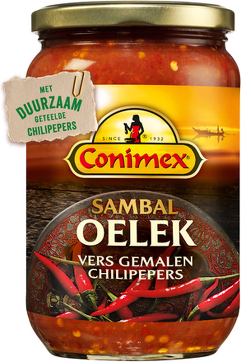 Goedkoopste Conimex | Sambal | Oelek | 6 x 375 gram