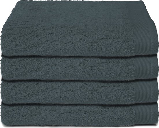 Lucca - Baddoek - 4-pack - 50x100 - D. Groen