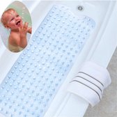 Tapis De Bain Antidérapant Enfant Motif Baleine - Caoutchouc Sans Odeur, Antibactérien, Lavable En Machine, 75 Cm - 5