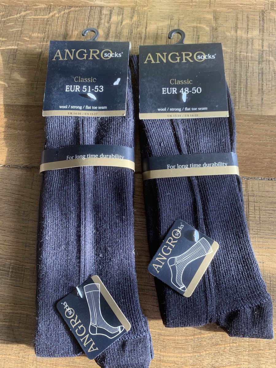 Angro Socks sokken marine maat 48-50