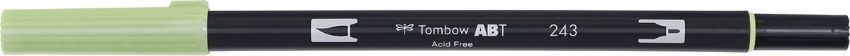Tombow Brush pen - ABT 243 - Dual Brushpen - Mint - Groen — afbeelding 2