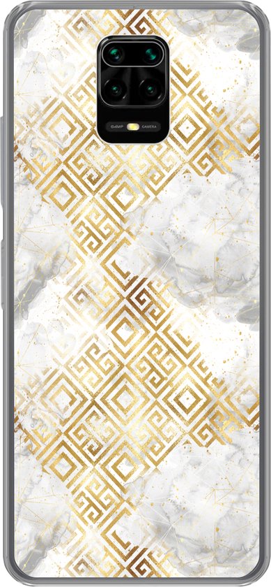 HOJODDO Telefoonhoesje voor Xiaomi Redmi Note 13 4G, Wave Glitter Case met Gegalvaniseerd Frameontwerp, Antislip Schokbestendig, Camera Bescherming