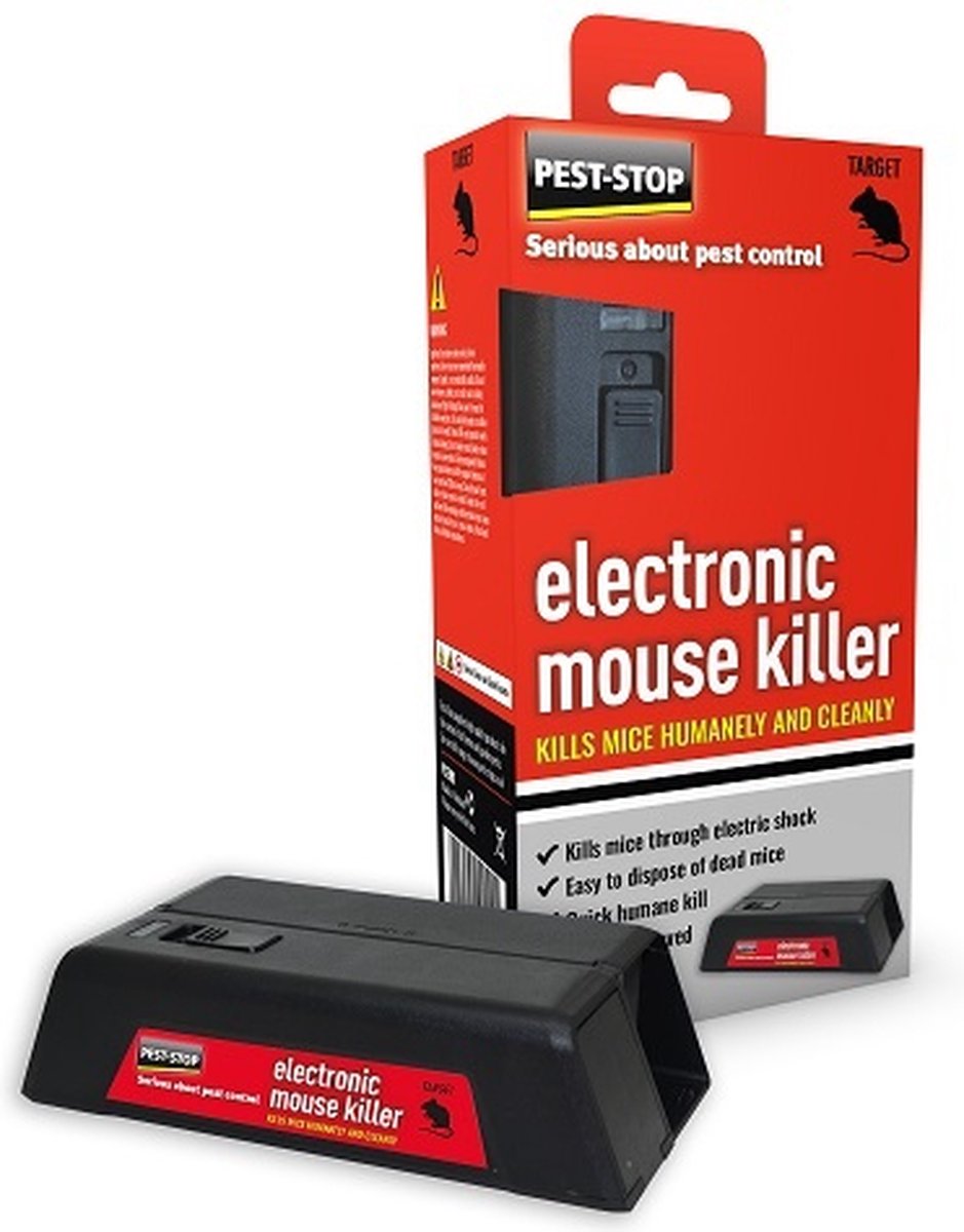 2Pcs Electronic Mouse Trap Victor Control Rat Killer Pest Electric Rodent  Zapper