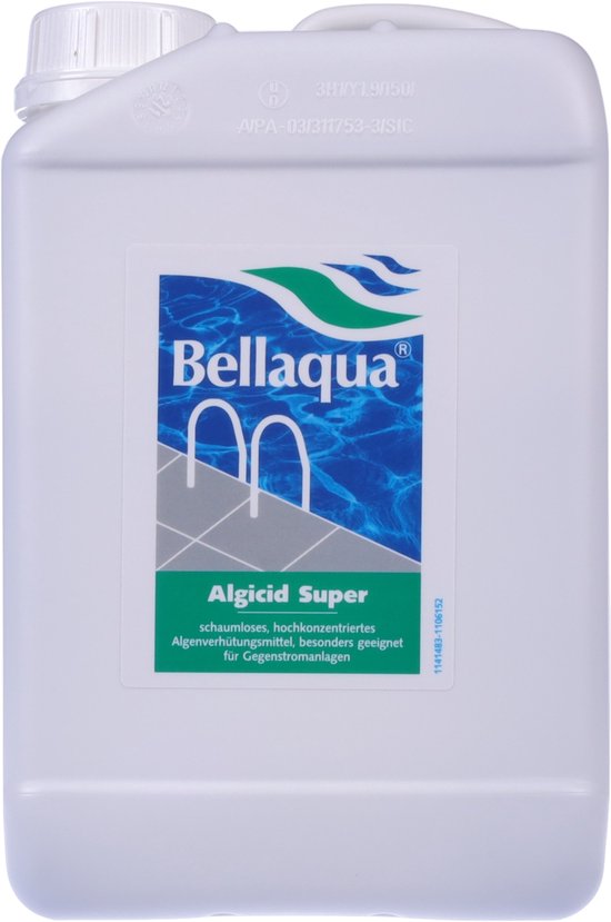 PoolPlaza - Anti-alg - Alg-doder - Alg bestrijder - zwembad onderhoudsmiddel - anti alg - 3 liter - Bellaqua
