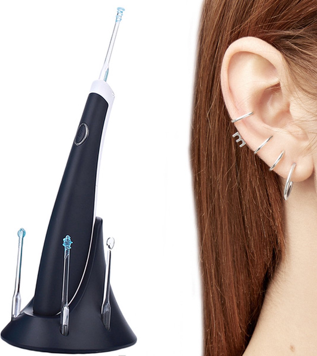 WaxVac Nettoyeur d'oreille électrique doux et efficace pour