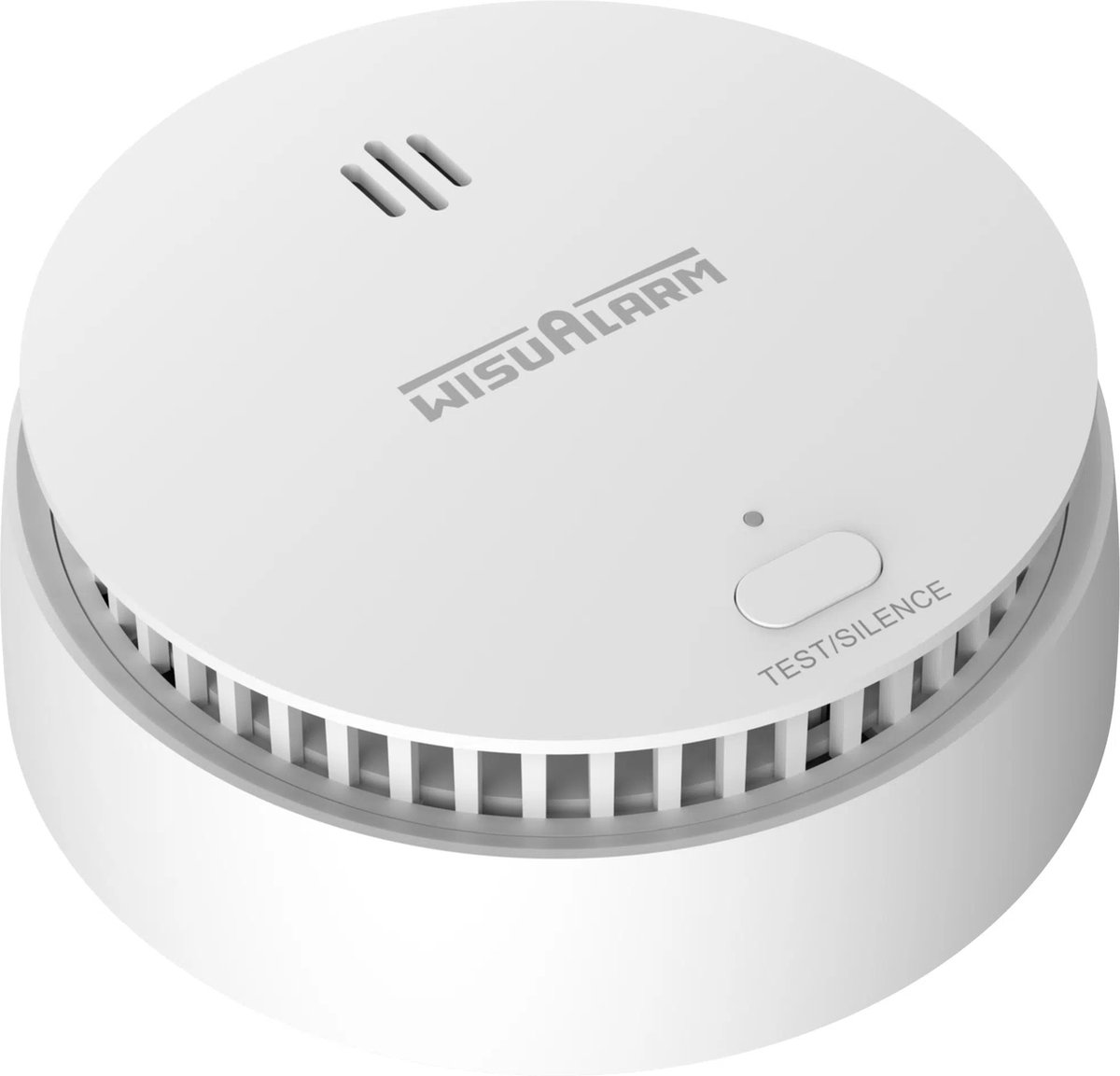 WisuAlarm SA20-A Rookmelder - 10 jaar batterij - Kan in de buurt van keuken en badkamer - Voldoet aan Europese norm - Brandalarm