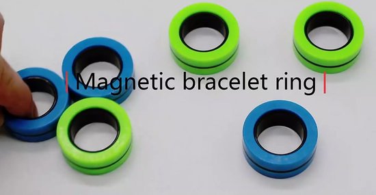 Zyluniy Magnetische Fidget Toys 8 Stück | Anti-Stress Bälle Mit Silikonhülle Für Kinder & Erwachsene