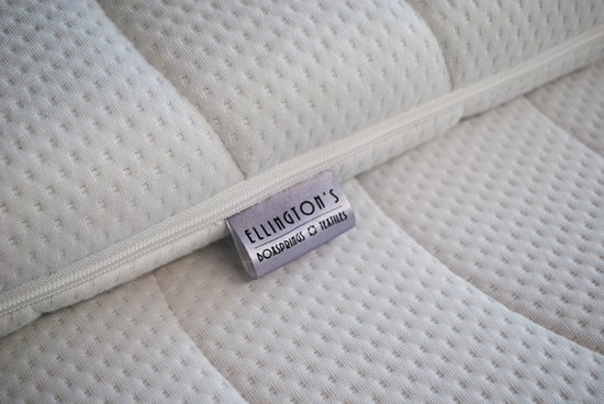 Ellington's Mattress 100x210 Cold HR40 Topper - Surmatelas - Extra épais 8cm - respirant - régulateur d'humidité - résistant