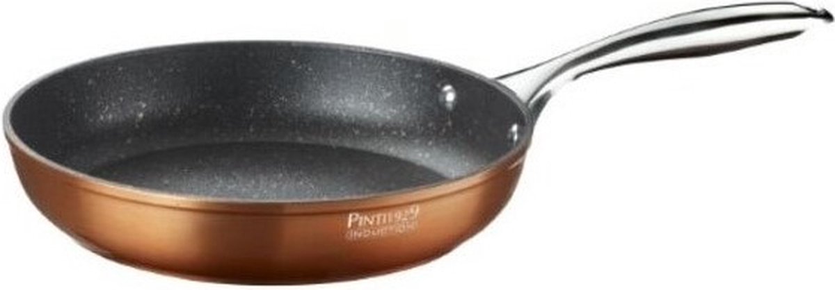 Pintinox Materic - Braadpan 20cm - Anti-kleef - Voor gas-, keramische, elektrische, stralings- of inductiekookplaten - Koperkleurig
