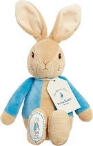 Peter Rabbit Knuffel Rammelaar 19 cm blauw