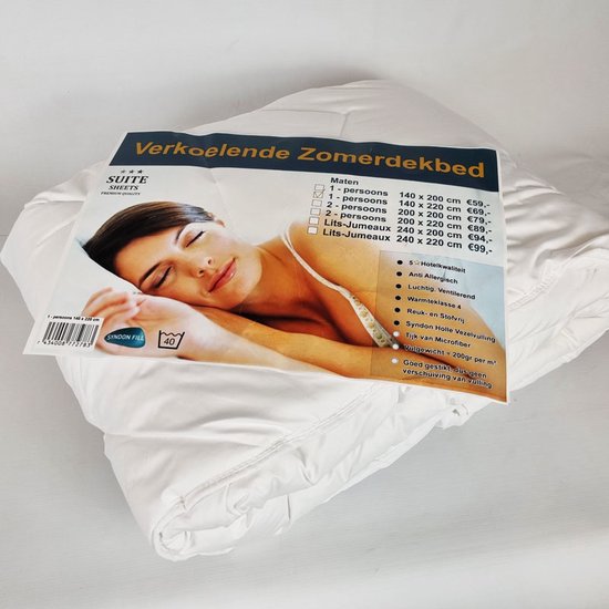 Suite Sheets Zomerdekbed 200 x 220 cm