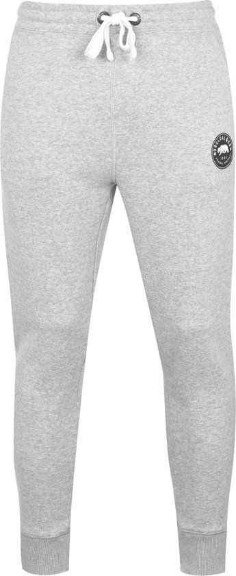 Soul Cal Jogging pant met Boord - Heren - Joggingbroek - Kleur Licht grijs - Maat XL
