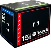 ForzaFit Crossfit Plyo Box - 31 x 40 x 50 cm - Zwart