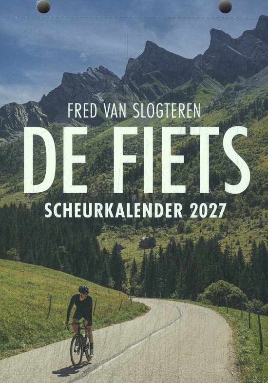 De Fietsscheurkalender 2027 - cover