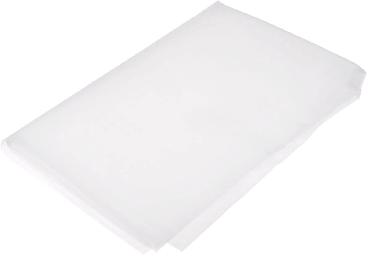 SnelShoppen - Nylon Mesh Filter 130 Micron - 1x1m Woven Filterdoek voor Schilderen, Thuisbrouwen, Chemische Toepassingen - Duurzaam, Hoge Temperatuur