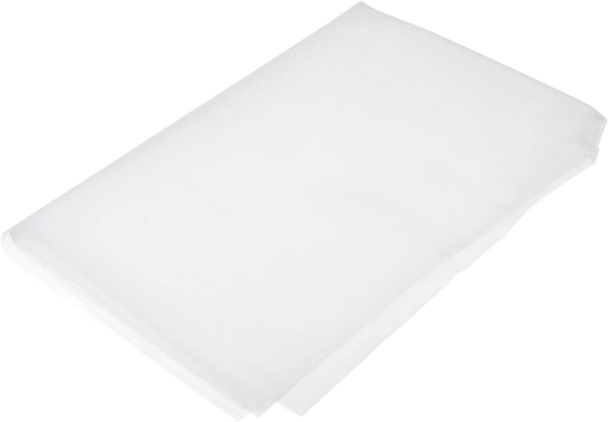 SnelShoppen - 150 Micron Nylon Mesh Filterdoek voor Verf, 99x39cm - Perfect voor Kleurfiltratie, Thuisbrouwerij en Chemische Toepassingen