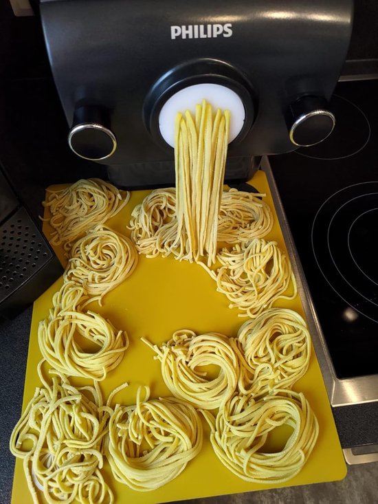 SnelShoppen - MY Pasta Accessoires voor Pastamaker, Matrix Pastaschijf voor Zelfgemaakte Pasta, Languine XL, Geschikt voor Philips Avance, Ideaal voor van Snelshoppen — afbeelding 5