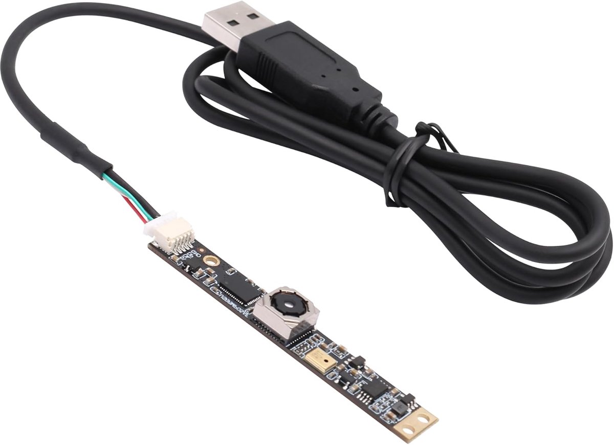 SnelShoppen - 8MP Autofocus USB Camera met Microfoon voor Computer, UVC USB2.0 Mini Camera, HD Beeldkwaliteit, Ideaal voor Laser Graveren, Machine Vis