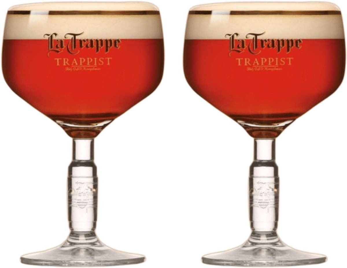 SnelShoppen - Bierglazen Set 250 ml - 2 Stuks - Officiële Bierglazen - Vaatwasserbestendig - Perfect voor Feest, Camping, Tuin, Keuken