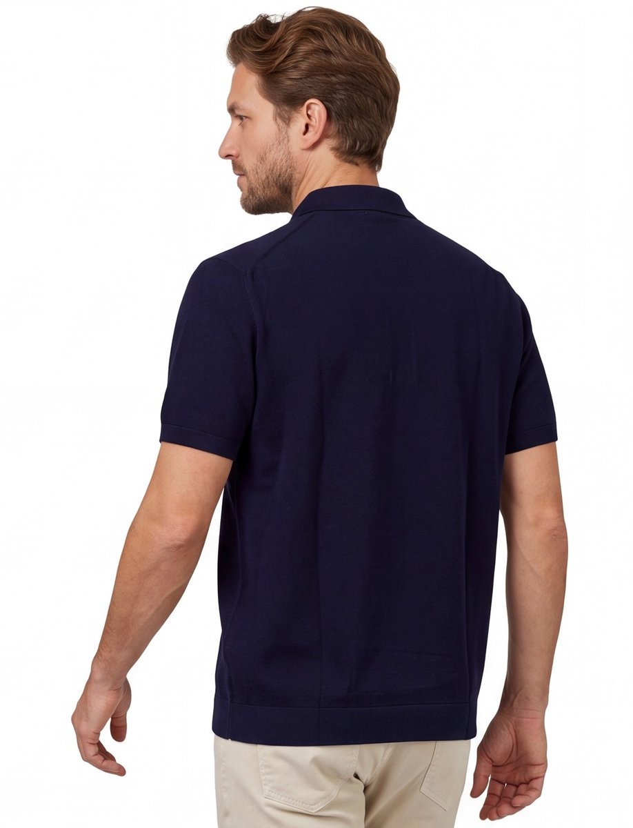 Lacoste poloshirt korte mouw donkerblauw