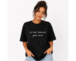 Grappig Festival Shirt – Ik Heb Helemaal Geen Neus – Festival Outfit – Unisex T-Shirt voor Dames & Heren – Humor Cadeau - Festival shirt