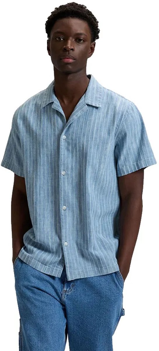 Lee Novelty Resort Overhemd Met Korte Mouwen XL Man Med Wash