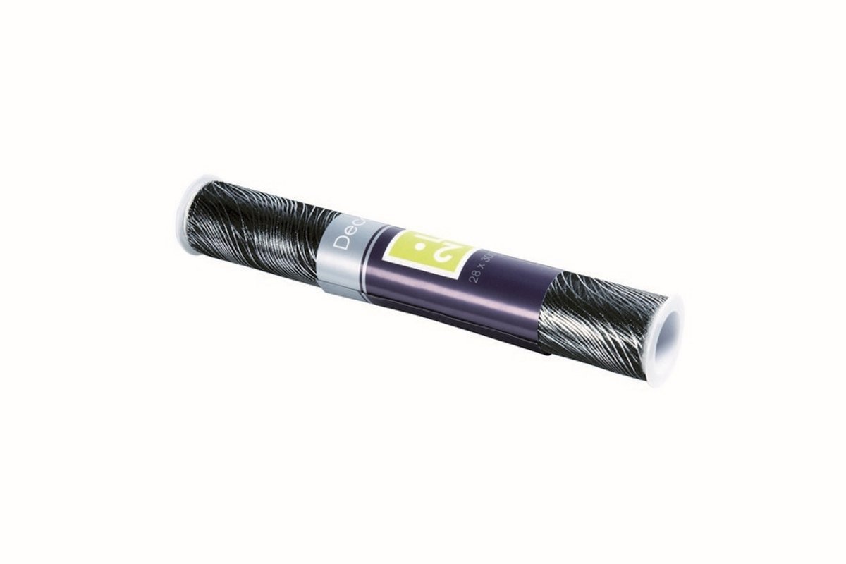 Milena Tafelband 9350 zwart 28cmx3mtr (rolled)