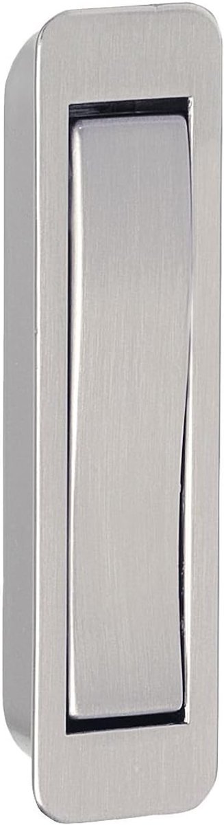 SnelShoppen - Vouwbare Kledinghaak, Wandhaak voor Kleding, Robuust Gietzink met RVS Effect, Hoogte 80 mm, Ideaal voor Kasten, Compact en Praktisch