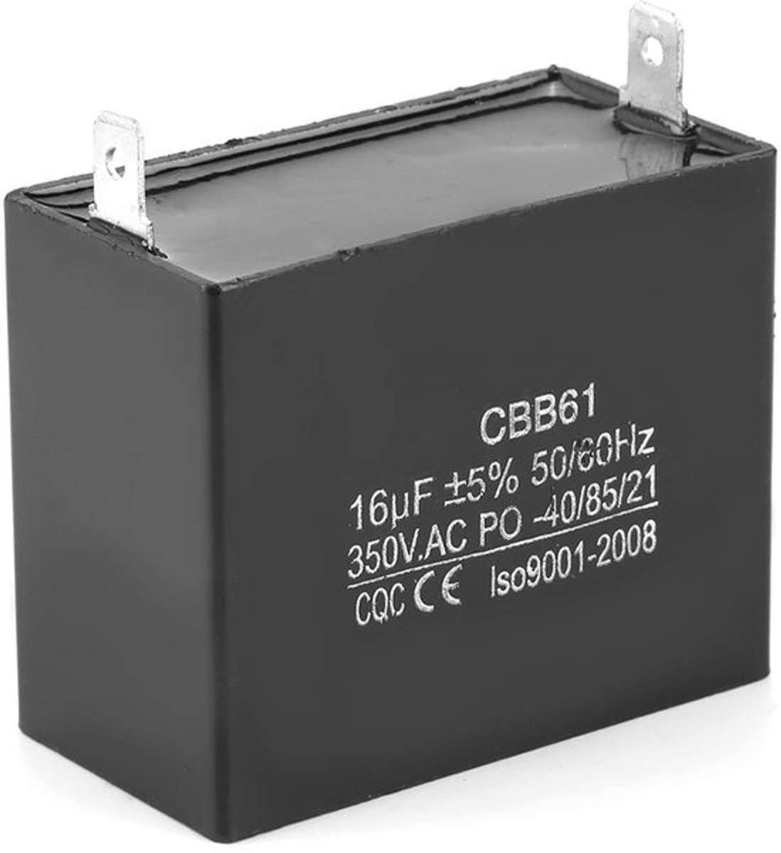 CBB61 Condensator - Startcondensator - Betrouwbare isolatieprestaties - 16uF - Geschikt voor generatoren - Hittebestendig - Hoogwaardige...