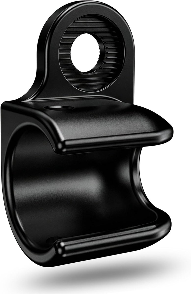 SnelShoppen - EMTB Fiets Caracel voor Fietstrailer Thule Chariot Cross - Koppeling Hitch Mounts voor Balhoofd Fietstrailer - Zwart, 10.5 mm