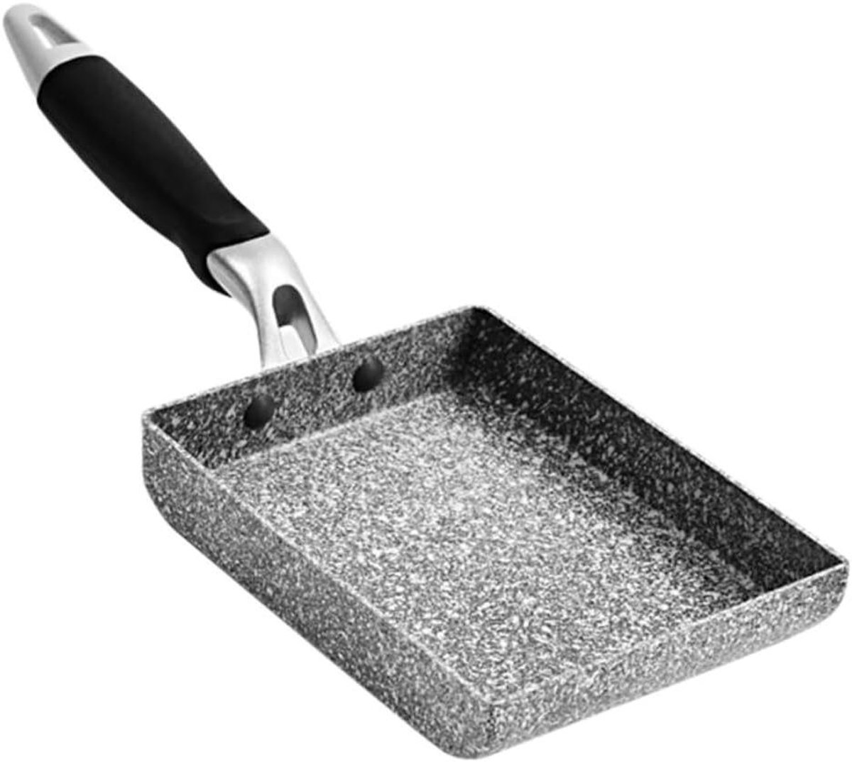 Tamagoyaki Pan - Omelet Pannenkoek - Ontbijt Maken - Antiaanbak Maifanite - 37x13cm - Multi
