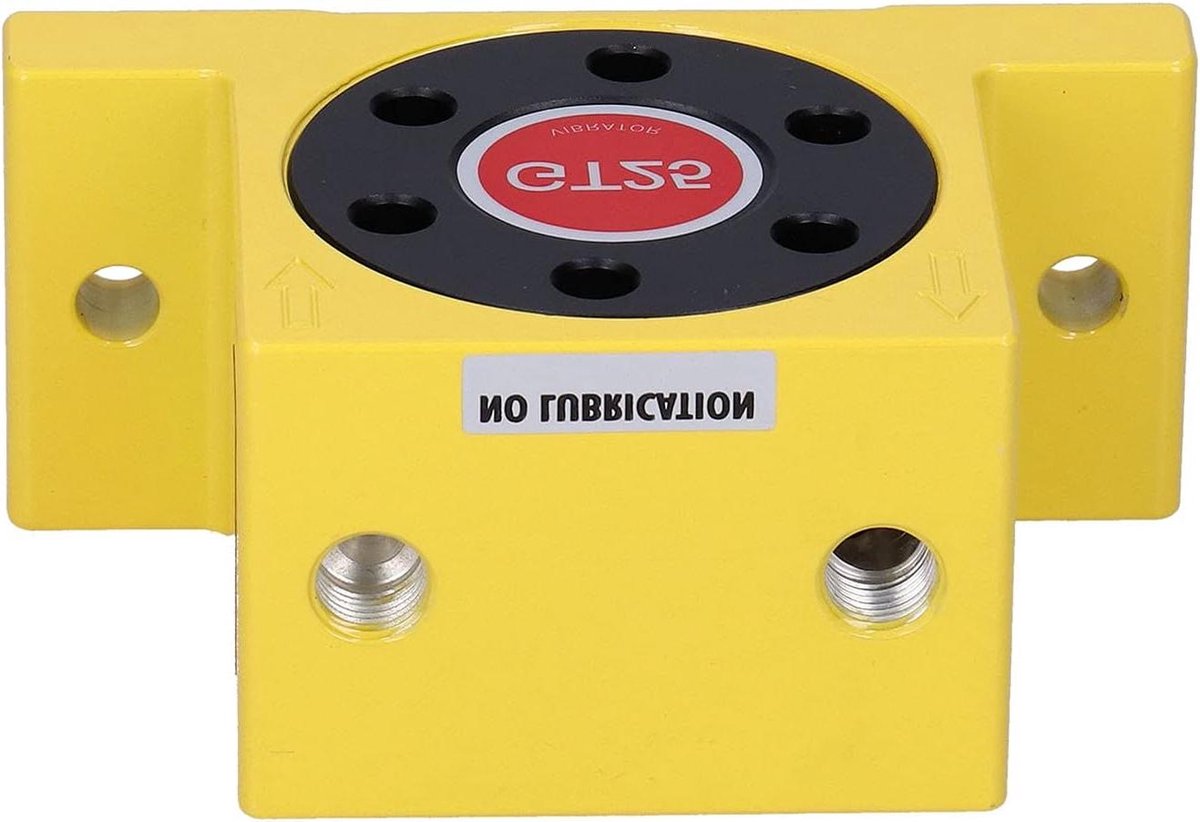 Pneumatische Vibrator - Lucht Aangedreven - Materiaal Verplaatsen - Stille Werking - 1/4 Inch Draad - Aluminiumkleur