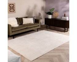 NATURL. Zacht vloerkleed - Teddy Creme - 140x200cm