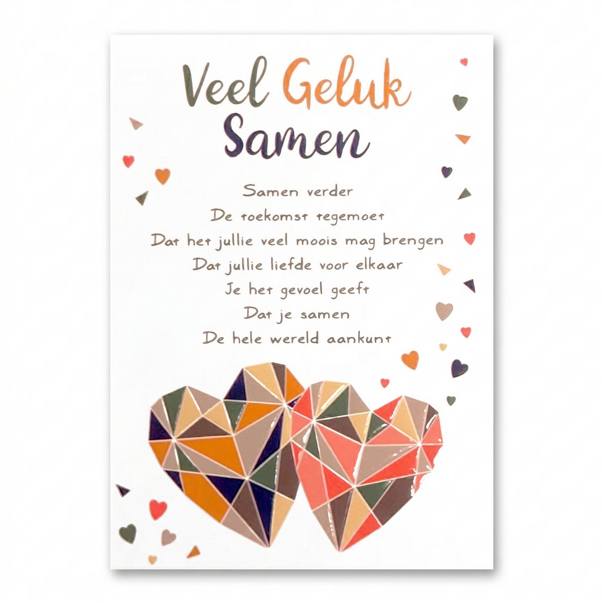 Kaart - Veel geluk samen - Intense - TE010-C