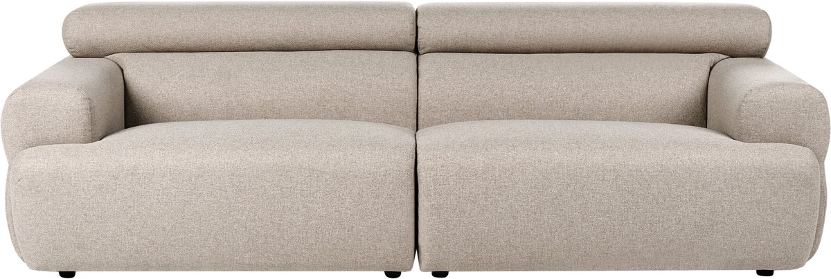 HOVDEN - Driezitsbank - Beige - Polyester