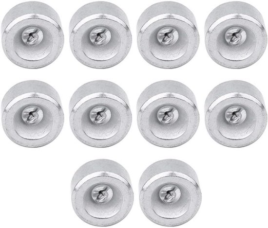 SnelShoppen - 10Pcs 50g Metal Weight met Haak en Ring, Lever Principle Presentatie Tools voor Fysische Experimenten, Ankle Weights voor Onderwijs — afbeelding 4