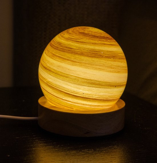 Nachtlamp - Lamp - Sunset - Zonsondergang - geel - Oranje - 8 cm - 3D geprint van Philips — afbeelding 2